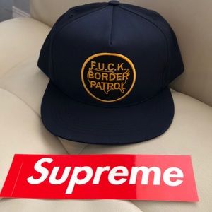 Supreme trucker cap